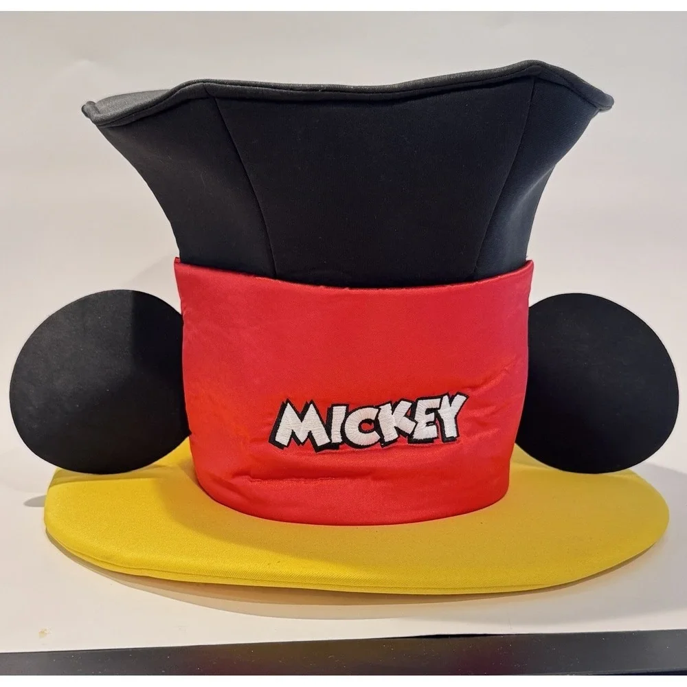 NWT Walt Disney‎ World Adjustable Adult Size Mickey Ears Large Foam Top Hat